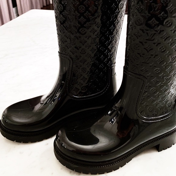 Sold Authentic Louis Vuitton splash high rain boots - Picture 5 of 10